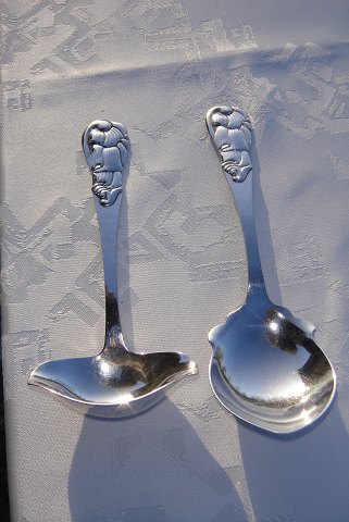 Danish silver Serving cutlery