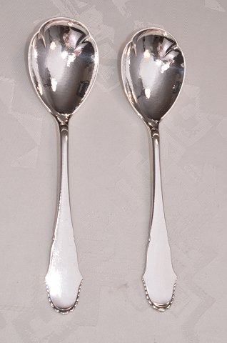 Christiansborg silver cutlery Serving spoon
