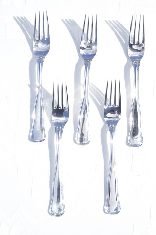 Old Danish silver cutlery Luncheon fork