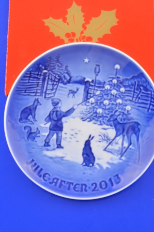 Bing & Grondahl Christmas plate 2013