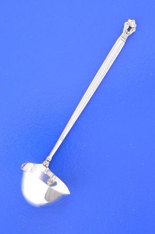 Acorn Georg Jensen silver cutlery Small gravy ladle 155
