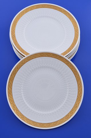 Royal Copenhagen Fan gold  Dinner plate 11519