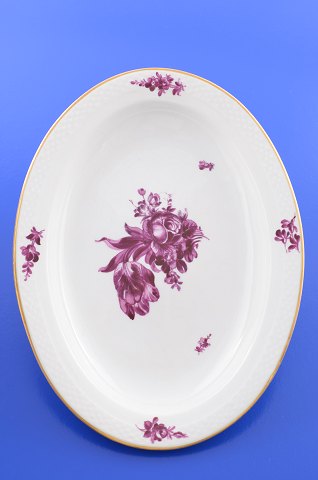 Purpur Kongelig porcelæn Serveringsfad 8016