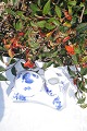 Royal Copenhagen Blaue Blume glatt Zuckertopf Sahnekännchen Set