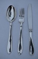Hans Hansen silver cutlery # 1 Luncheon set for 1  Person