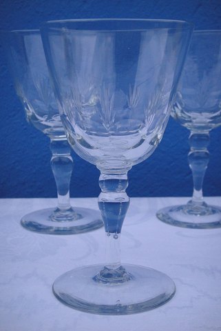Beautiful old wine glasses
