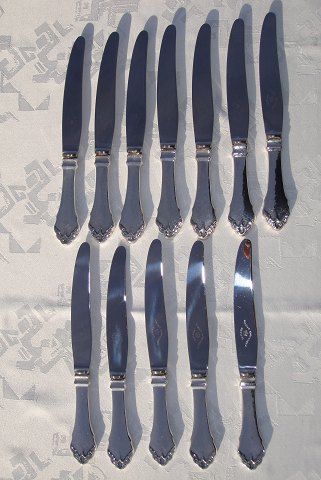 Danish silver Dinner knifes