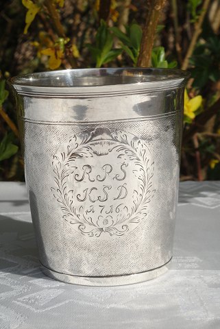 Silver Cup from 1716, Sold