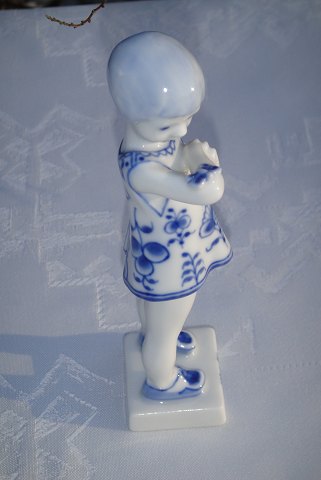 Royal Copenhagen  Blue fluted Figurine, Gril with butterfly 4796