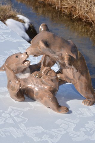 Bing & Grøndahl figur 1825 Brune bjørne