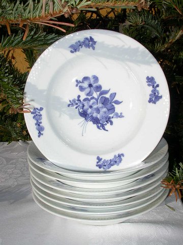 Kongelig Blå blomst flettet  Små dybe tallerkener  # 8105