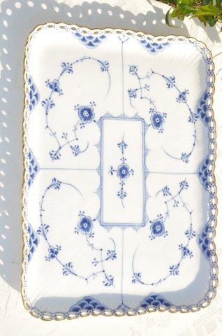 Royal Copenhagen Blue fluted full lace Rare tray 1156
