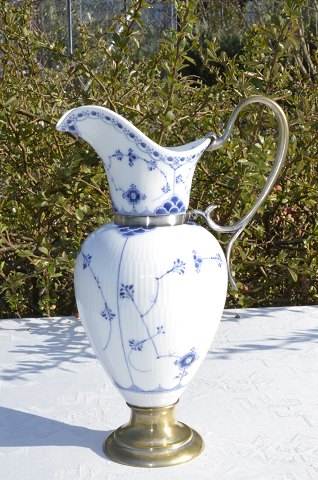 Royal Copenhagen  Blue fluted/half lace  Rare  Wine jug