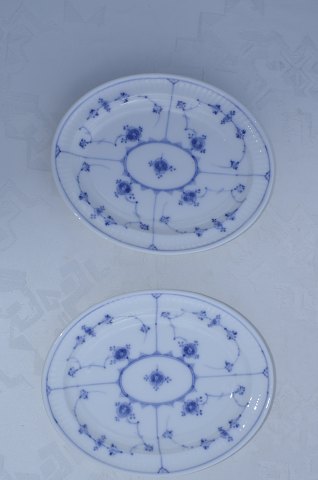 Royal Copenhagen Blue fluted plain Oval dish Pre 1900
