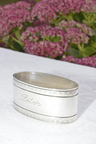 Danish silver Napkin ring