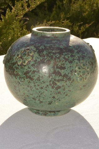 Arne Bang keramik rund vase 212