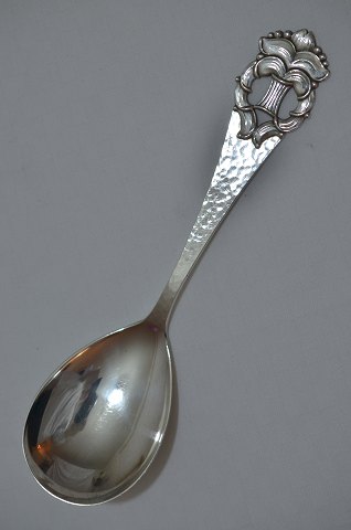 Serving spoon silver