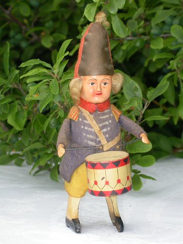 German schuco toy Drum player, Sold