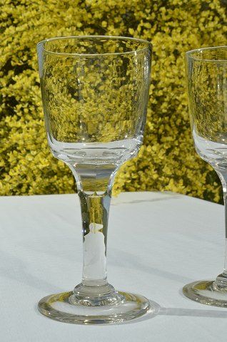 Pair old glass