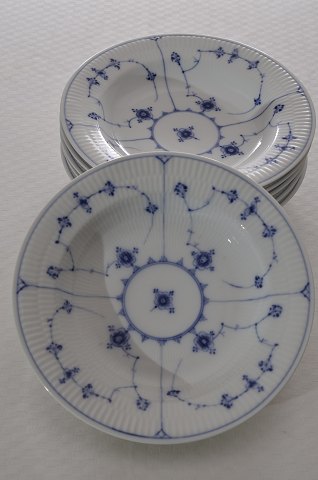 Royal Copenhagen  Blue fluted plain Soup Plate pre 1900