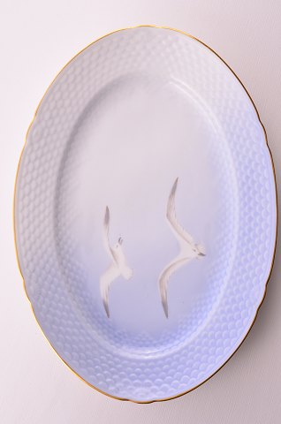 Bing & Groendahl  Seagull with gold            Dish 16