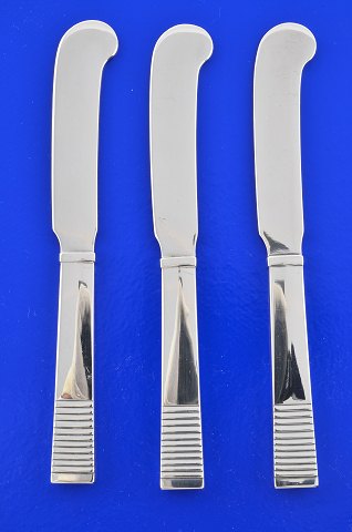 Georg Jensen Silver cutlery Parallel Butter Spreader 046