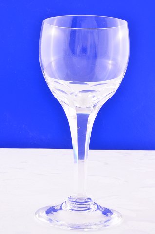 Holmegaard glass Aage white wingeglass