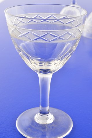 Schwedische Ejby Glas Portweingläser