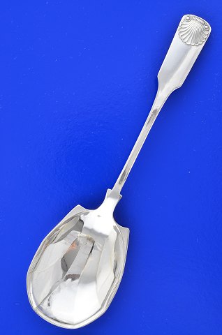 Danish silver  cutlery Musling Serving spoon