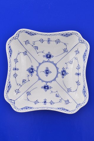 Royal Copenhagen porcelain Blue fluted half lace bowl 708