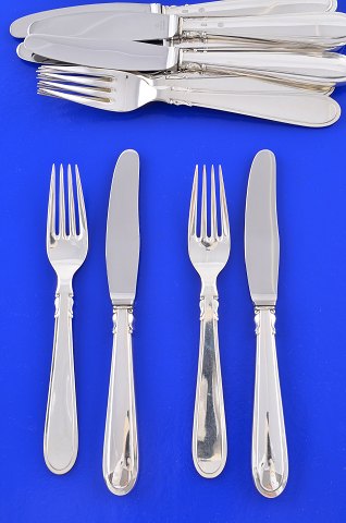 Elite silver cutlery Dinner set for 6 persons