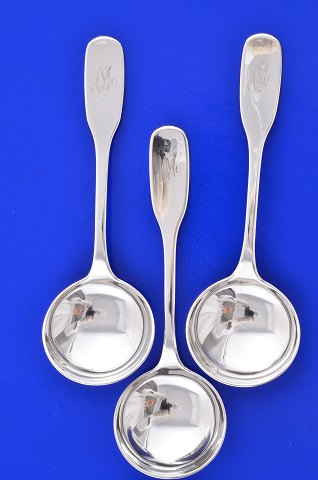 Susanne Hans Hansen silver cutlery 9 Soup spoon with monogram
