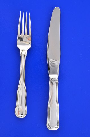 Georg Jensen silver cutlery Old Danish 2 pieces Luncheon set