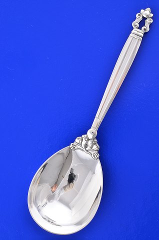 Acorn Georg Jensen  silver cutlery  Serving spoon 113
