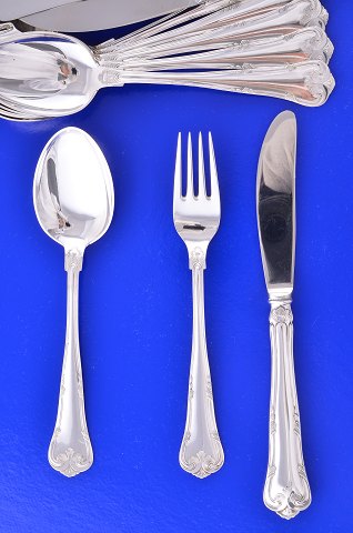 Herregaard silver cutlery for 6 persons