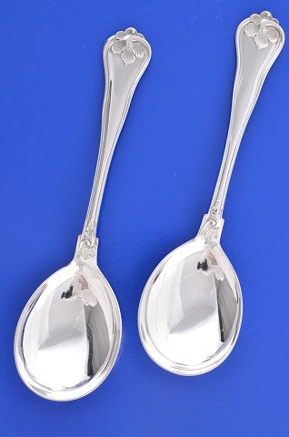 Saksisk silver cutlery Serving spoon