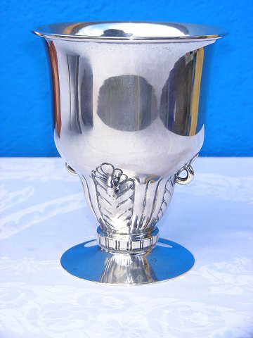 Danish silver Vase