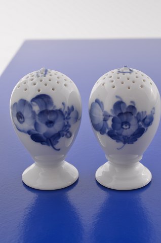 Royal Copenhagen Blaue Blume glatt Salz & Pfefferstreuer Set