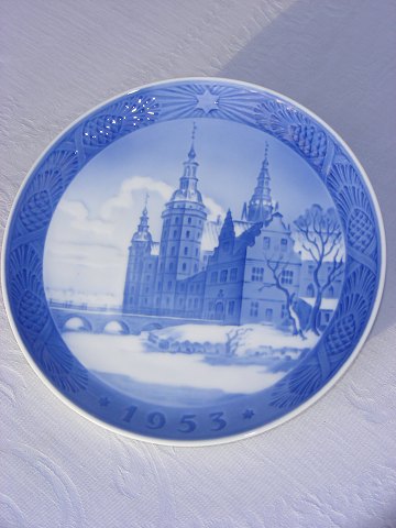 Royal Copenhagen Christmas plate from 1953.