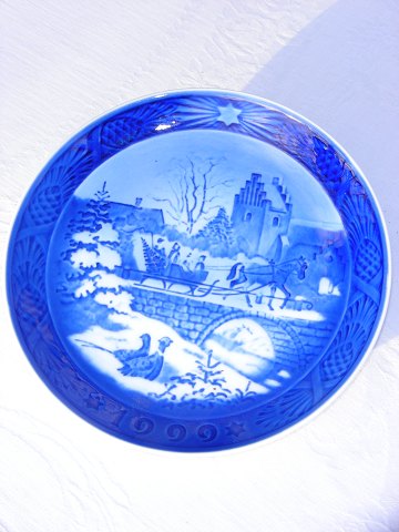 Royal Copenhagen Christmas plate from 1999