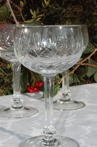 6 Krystalglas Rødvinsglas