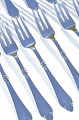 Freja silver cutlery Pastry fork
