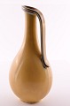 Gunnar Nylund for Rorstrand Vase in glazed stoneware Beautiful glaze in brown 
shades 1950s Stamped