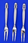 Acorn silver cutlery - ...