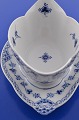 Royal Copenhagen  Blue fluted half lace Sauce boat 587